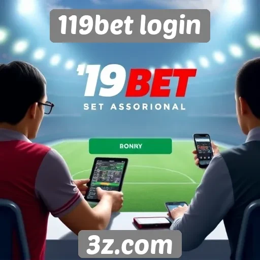 Facilidade de uso na plataforma 119bet login