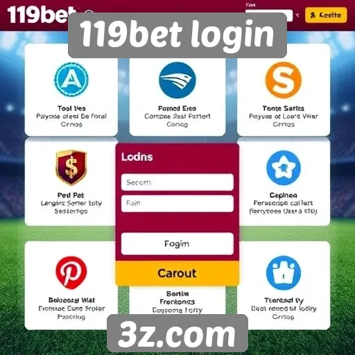 Recursos disponíveis no site 119bet login