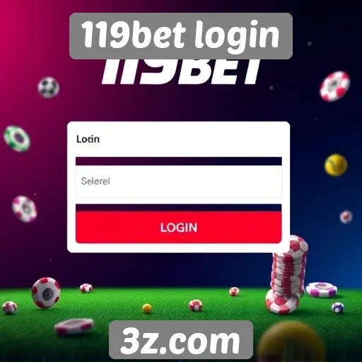 Acesso seguro ao site de jogos 119bet login
